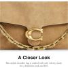 imageCoach Chain Tabby Shoulder Bag 30B4Sand