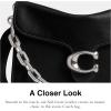 imageCoach Chain Tabby Shoulder BagBlack 1