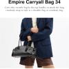 imageCoach Glazed Leather Empire Carryall 34B4Black