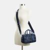 imageCoach Gotham Duffle 24 in Signature Denim Deep Blue
