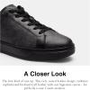 imageCoach Mens High Line SneakerGraphiteBlack