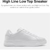 imageCoach Mens High Line SneakerOptical White