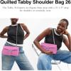 imageCoach Quilted Tabby Shoulder Bag 26 with Chain LHFuschia