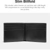 imageCoach Slim Billfold in SignatureCharcoalBlack