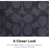 imageCoach Slim Billfold in SignatureCharcoalBlack