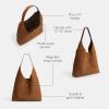 imageCoach Suede Brooklyn Shoulder Bag 39B4Cedar