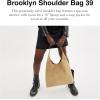 imageCoach Suede Brooklyn Shoulder Bag 39B4Sand