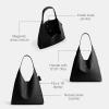 imageCoach Suede Brooklyn Shoulder Bag 39Black