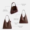 imageCoach Suede Brooklyn Shoulder Bag 39Maple