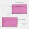 imageCoach Womens Essential Slim Case AccessoryTravelers Card Sleeves B4Fuschia