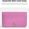 imageCoach Womens Essential Slim Case AccessoryTravelers Card Sleeves B4Fuschia