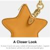 imageCoach Womens Glovetanned Leather Star Coin PurseB4YELLOW