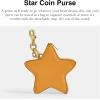 imageCoach Womens Glovetanned Leather Star Coin PurseB4YELLOW