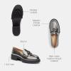imageCoach Womens Leah Platform LoaferAnthracite