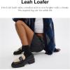 imageCoach Womens Leah Platform LoaferBlackNatural