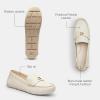 imageCoach womens Sculpted C Leather DriverChalk