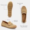 imageCoach womens Sculpted C Leather DriverSand