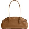 imageCoach Glazed Leather Empire Carryall 34B4Honey Brown