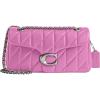 imageCoach Quilted Tabby Shoulder Bag 26 with Chain LHFuschia