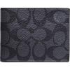 imageCoach Slim Billfold in SignatureCharcoalBlack