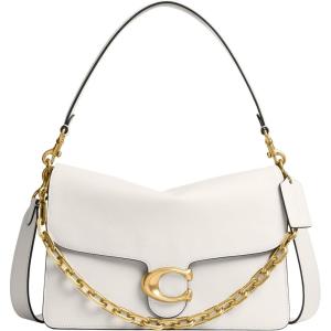 imageCoach Chain Tabby Shoulder Bag 30B4Chalk