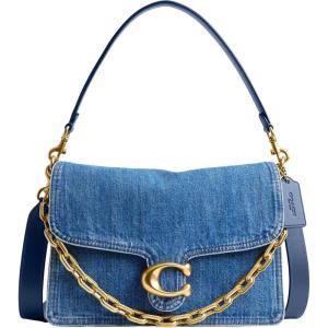 imageCoach Chain Tabby Shoulder Bag 30B4Deep Blue
