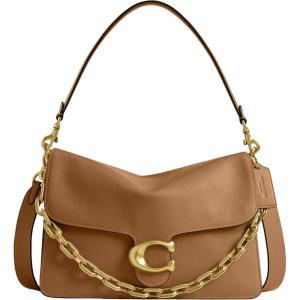 imageCoach Chain Tabby Shoulder Bag 30B4Honey Brown
