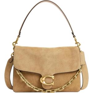 imageCoach Chain Tabby Shoulder Bag 30B4Sand