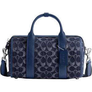 imageCoach Gotham Duffle 24 in Signature Denim Deep Blue
