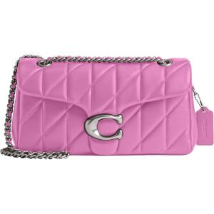 imageCoach Quilted Tabby Shoulder Bag 26 with Chain LHFuschia