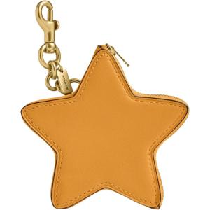 imageCoach Womens Glovetanned Leather Star Coin PurseB4YELLOW
