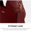 imageCoach Brooklyn Shoulder Bag 28B4Dark Ruby