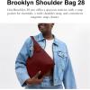 imageCoach Brooklyn Shoulder Bag 28B4Dark Ruby