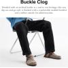 imageCoach Mens Buckle Clog in Signature JacquardCharcoalBlack