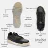 imageCoach Mens Soho SneakerCharcoalBlack