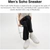 imageCoach Mens Soho SneakerOptical White