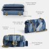 imageCoach Tabby Shoulder Bag 20 Patchwork B4Denim Multi