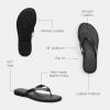 imageCoach Womens Brianna Flip Flop Flat SandalsBlack