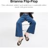 imageCoach Womens Brianna Flip Flop Flat SandalsBlack