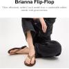 imageCoach Womens Brianna Flip Flop Flat SandalsBrown