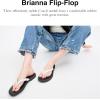 imageCoach Womens Brianna Flip Flop Flat SandalsOptical White