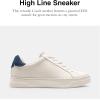 imageCoach Womens High Line SneakerDeep BlueChalk