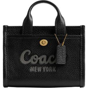 imageCoach Bubble Leather Cargo Tote 20 B4Black