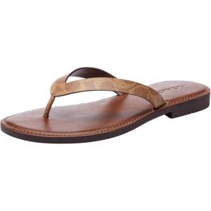 imageCoach Womens Brianna Flip Flop Flat SandalsBrown