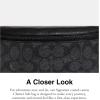 imageCOACH Charter Belt Bag 7 in Signature Charcoal
