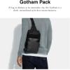 imageCOACH Mens Signature Gotham Pack JiCharcoalBlack