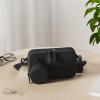 imageCoach Mens Charter Slim Crossbody Bag in Pebble Leather with Sculpted C Hardware BrandingBlack