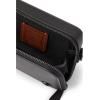 imageCoach Mens Charter Slim Crossbody Bag in Pebble Leather with Sculpted C Hardware BrandingBlack