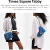 imageCoach Quilted Denim Times Square Tabby Shoulder Bag B4Deep Blue