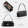 imageCoach Tabby Shoulder Bag 26Black
